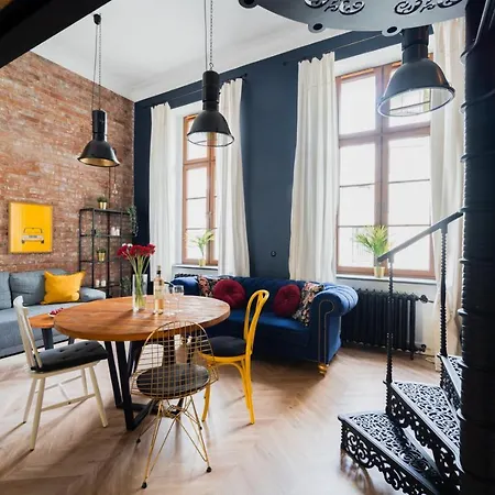 Loft -old Town -5 People-nice Design-near To Market Square Apartment Breslau